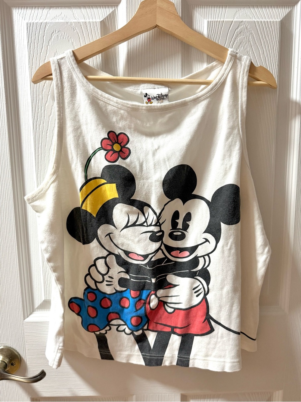 Vintage Y2K Mickey & Minnie Mouse Graphic Tank Top